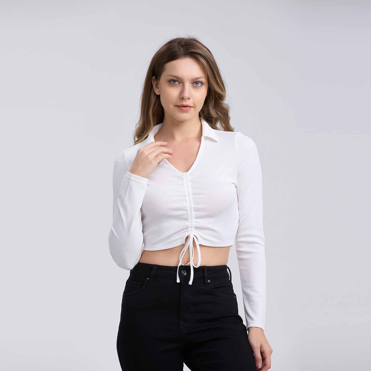 Shirt Styler Crop Top