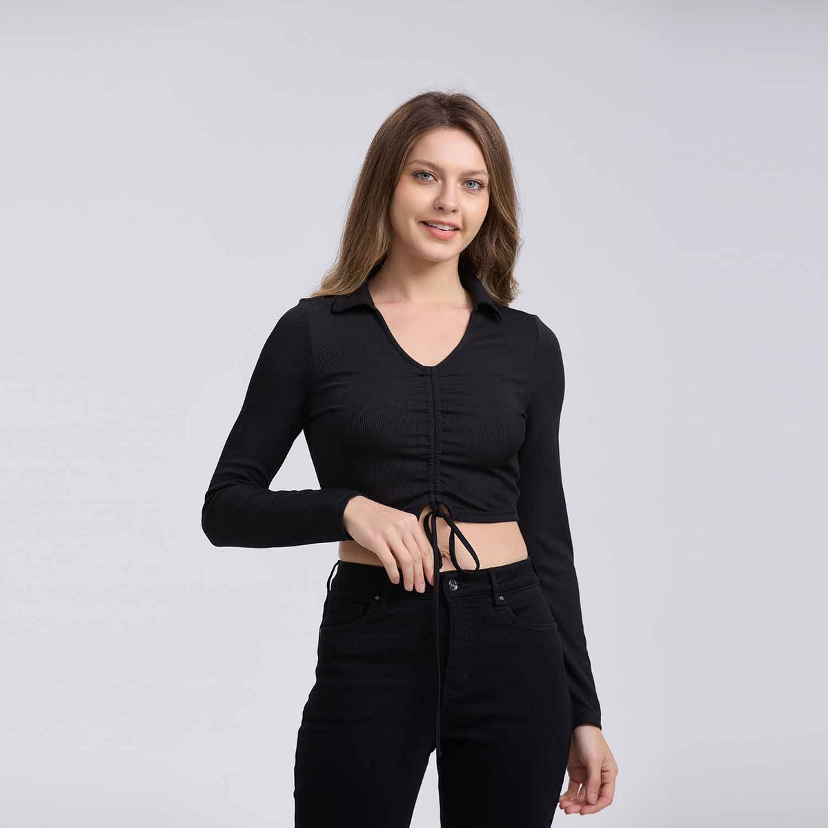 Shirt Styler Crop Top